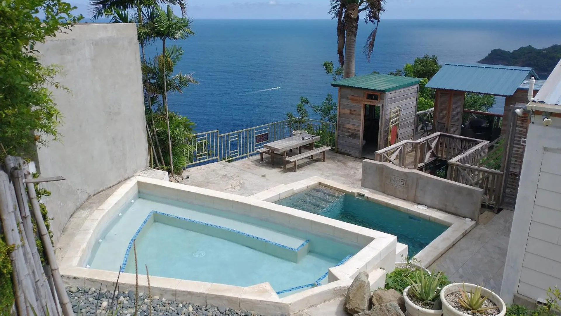 ゲストハウス Paradise Point Villas Castara トリニダードトバゴ